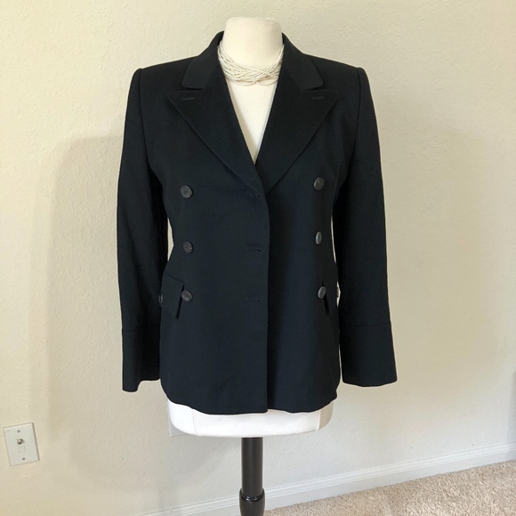 Prada Jacket Blazer Wool Cashmere Women's 4/6 - Picture 2 of 6